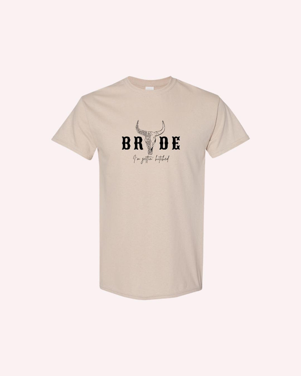 Western Bachelorette Party T-Shirt: Bride Tribe Cowboy Tee