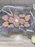 Pink Monstera Leaf 16oz Cup Wrap: Plant Lover DIY Tumbler
