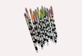 Milky Gel Pens - Smooth Writing - 12 Piece Color Set