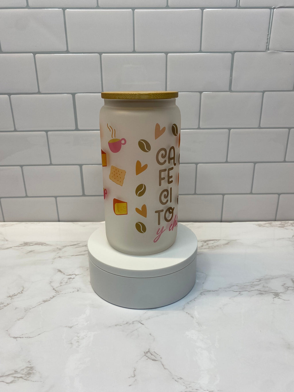 Cafecito y Chisme - Frosted Beer Can Glasses Caribbean Style