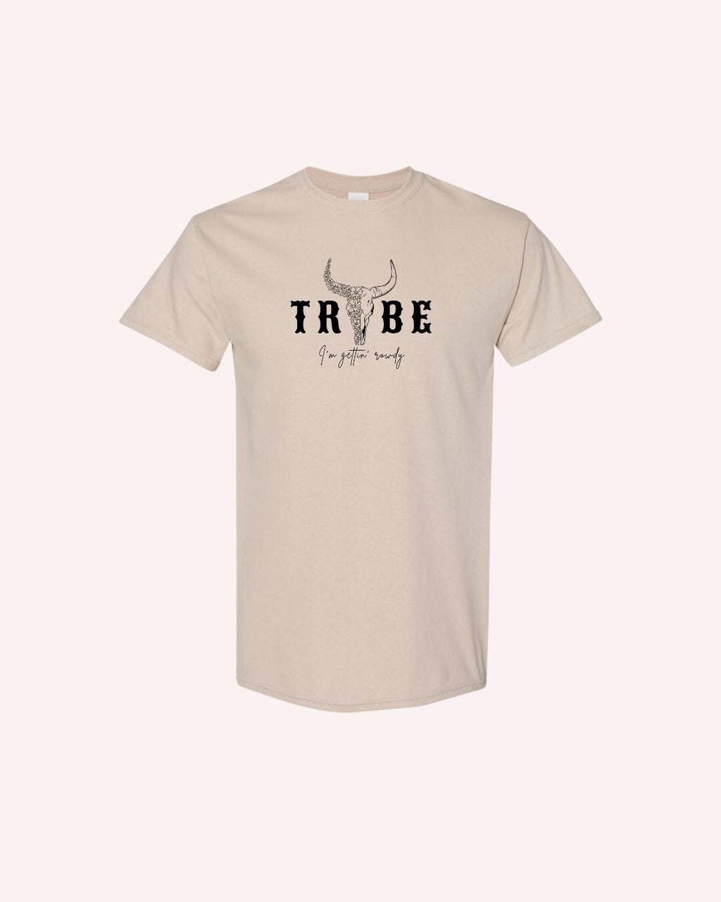 Western Bachelorette Party T-Shirt: Bride Tribe Cowboy Tee