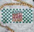 Retro Mama to Bruh UV DTF Wrap: 16oz Tumbler Decal