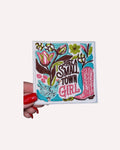 Just a Small Town Girl Iron-On Patch | Floral Western Embroidered Patch | Country Style Clothing Patch