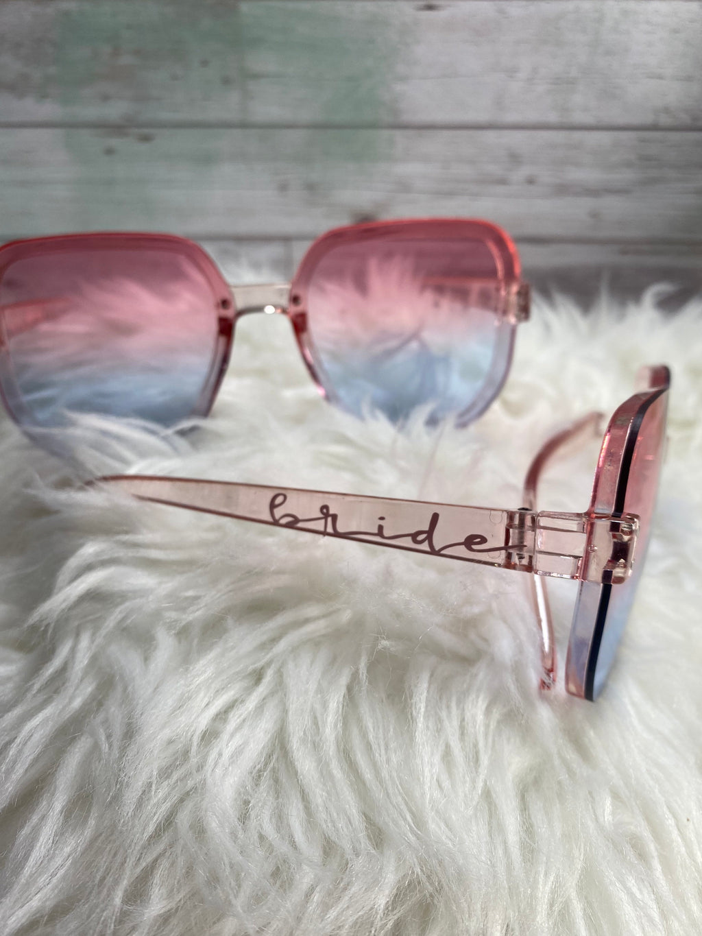 Oversized Bride Sunglasses: Bachelorette Party Favors