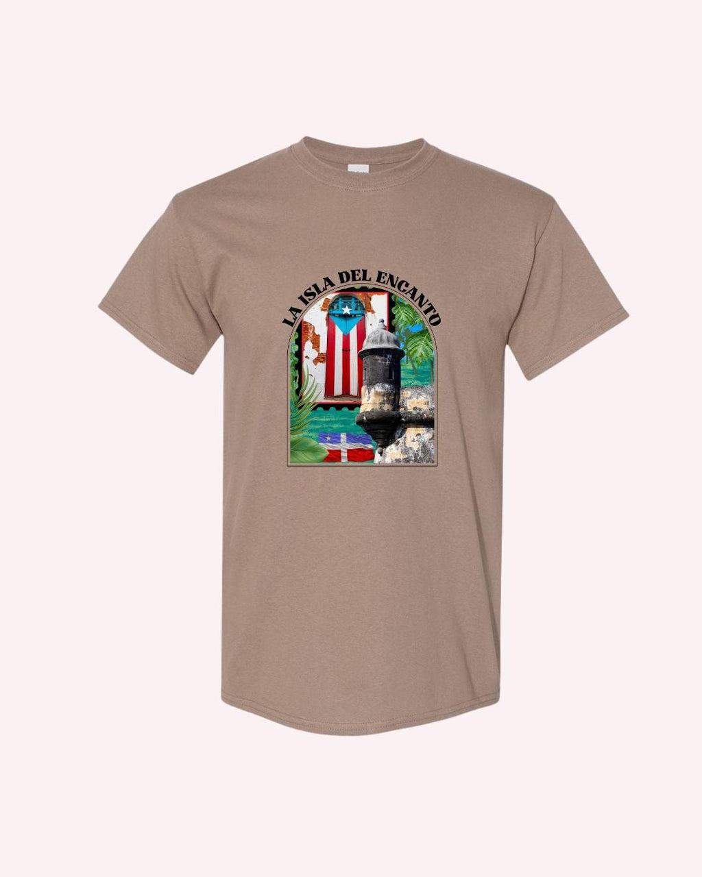 La Isla Del Encanto T-Shirt, Boricua Power T-Shirt