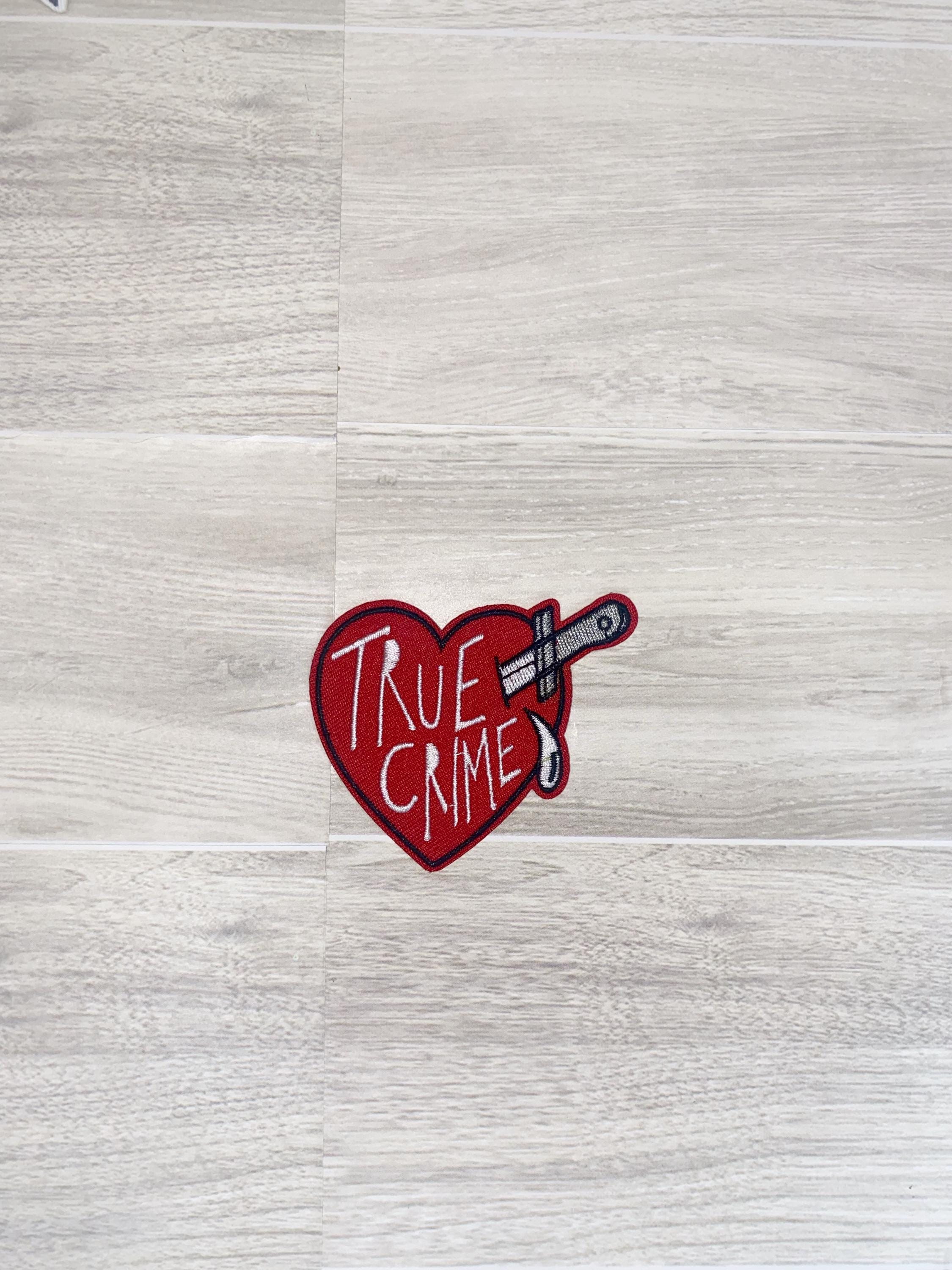 Horror Movie & True Crime Embroidered Iron-On Patch Set
